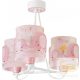 DALBER 3 LIGHT HANGING LAMP LITTLE ELEPHANT PINK 61337S