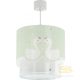 DALBER HANGING LAMP SWEET LOVE GREEN 61712H