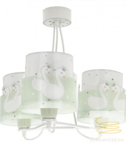 DALBER 3 LIGHT HANGING LAMP SWEET LOVE GREEN 61717H