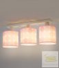 DALBER 3 LIGHT CEILING LAMP COLORS PINK 62003S