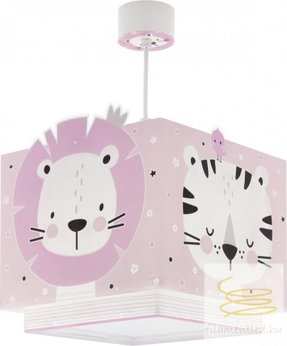 DALBER HANGING LAMP BABY JUNGLE PINK 63112S