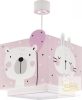 DALBER HANGING LAMP BABY JUNGLE PINK 63112S