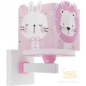 DALBER WALL LAMP BABY JUNGLE PINK 63119S