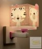 DALBER WALL LAMP BABY JUNGLE PINK 63119S