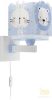 DALBER WALL LAMP BABY JUNGLE BLUE 63119T