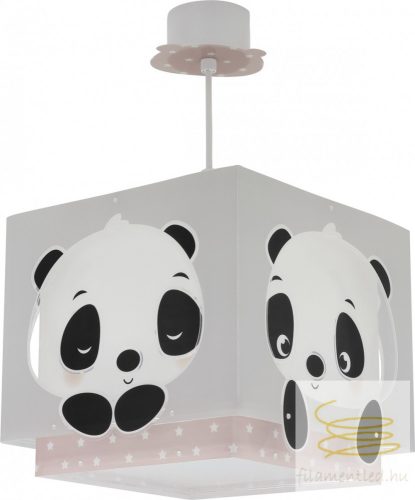 DALBER HANGING LAMP PANDA PINK 63162S