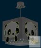 DALBER HANGING LAMP PANDA BLUE 63162T