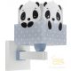 DALBER WALL LAMP PANDA BLUE 63169T