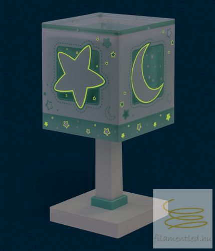 DALBER TABLE LAMP MOONLIGHT GREEN 63231H