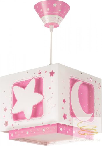 DALBER HANGING LAMP MOONLIGHT PINK 63232S