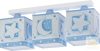 DALBER 3 LIGHT CEILING LAMP MOONLIGHT BLUE 63233NT