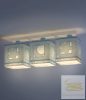 DALBER 3 LIGHT CEILING LAMP MOONLIGHT BLUE 63233NT