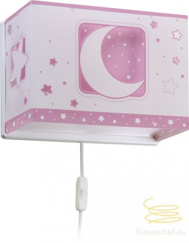 DALBER WALL LAMP MOON LIGHT PINK 63238S
