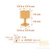 DALBER TABLE LAMP DINOS 73451