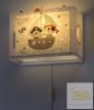 DALBER WALL LAMP THE PIRATES 74558