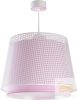 DALBER HANGING LAMP VICHY PINK 80222S