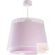 DALBER HANGING LAMP VICHY PINK 80222S