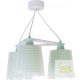 DALBER 3 LIGHT HANGING LAMP VICHY GREEN 80224H