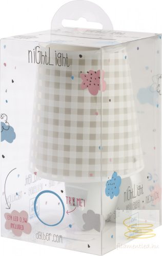 DALBER NIGHTLIGHT VICHY BEIGE 80225B