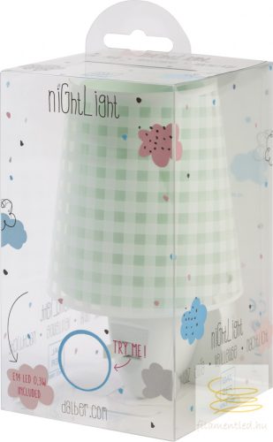 DALBER NIGHTLIGHT VICHY GREEN 80225H
