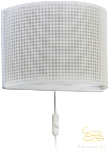 DALBER WALL LAMP VICHY BEIG 80228B
