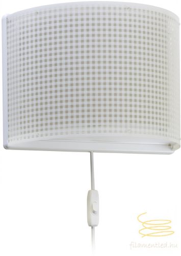 DALBER WALL LAMP VICHY BEIG 80228B