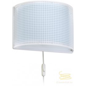 DALBER WALL LAMP VICHY BLUE 80228T