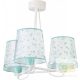 DALBER 3 LIGHT HANGING LAMP DREAM FLOWERS GREEN 81177H