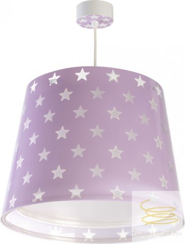 DALBER HANGING LAMP STARS MAUVE 81212L