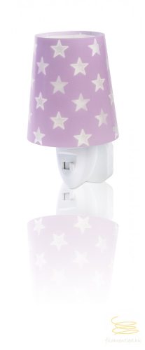 DALBER NIGHTLIGHT STARS MAUVE 81215L