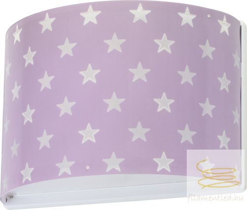 DALBER WALL LAMP STARS MAUVE 81218L