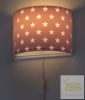 DALBER WALL LAMP STARS MAUVE 81218L