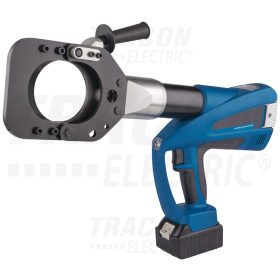   Tracon Elektro-hidraulikus kábelvágó szerszám, hordtáskában max. D=105mm Cu/Al,  8550g, 120kN, 2×  Li-ion, 18V, 3000mAh
