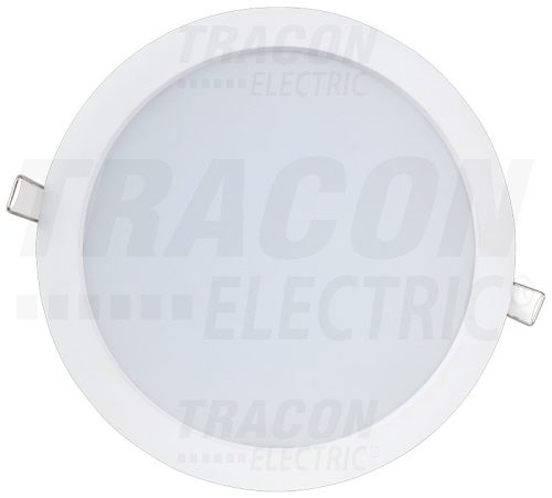 Tracon Kompakt beépíthető LED mélysugárzó 230VAC, 12W, 4000K, 1050lm. IP20, EEI=A+