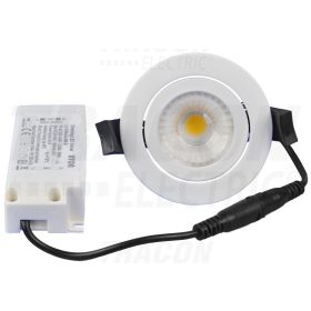   Tracon Kör alakú LED mélysugárzó, forgatható 230 V, 50Hz, 13W, 4000K, 1210lm, 60°, IP65, EEI=A+