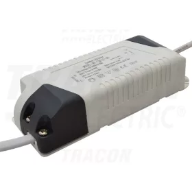   Tracon Fényerő-szabályozható meghajtóa LED-DL-18 panelekhez 220-240 V, 50 Hz, 18 W, 300 mA