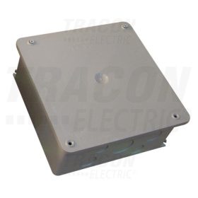   Tracon Szerelődoboz műanyag, falon kívüli, szürke   200×200mm, IP44