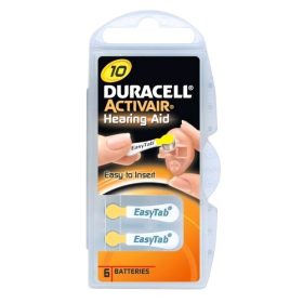 Duracell Hallókészülék Elem Activair DA10 B6