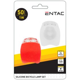 Entac Biciklilámpa Szett 2 db Plasztik