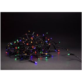   Entac Karácsonyi IP44 120 LED Füzér Színes 9m Távirányítóval