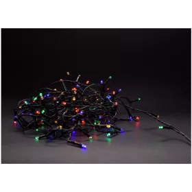   Entac Karácsonyi IP44 120 LED Füzér Színes 9m Távirányítóval