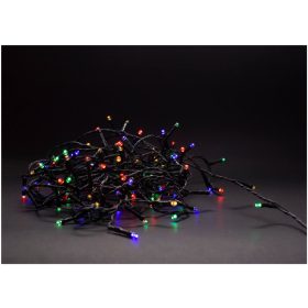   Entac Karácsonyi IP44  Fényfüzér 50 LED MC 5m IR Távirányítóval (2AA)
