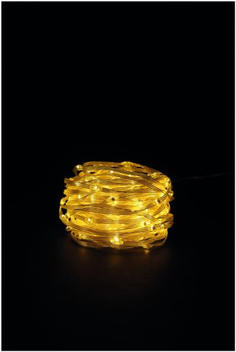 Entac Karácsonyi IP44 200 PVC Bevonatú Micro LED WW 20m, meleg fehér