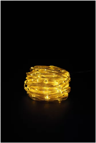 Entac Karácsonyi IP44 200 PVC Bevonatú Micro LED WW 20m, meleg fehér