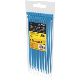 Entac Kábelkötegelő 4.8mmx200mm Kék
