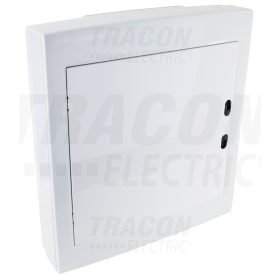   Tracon Falon kívüli elosztódoboz, fehér-sík ajtóval, NPE nélkül 2×18 (36) modul, IP40,  (H×W×D=505×464×100mm)