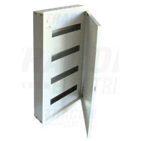   Tracon Fém elosztódoboz süllyesztett, maszkos, fehér 2×16 mod, H×W×D=476×464×115mm, IP42, RAL1013