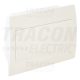 Tracon Süllyesztett elosztódoboz, fehér ajtóval, N/PE sínnel 1×12 modul, IP40, (H×W×D=200×260×60mm)
