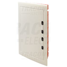   Tracon Süllyesztett elosztódoboz, fehér-sík ajtóval, NPE nélkül 3×12 (36) modul, IP40, (H×W×D=545×305×85mm)