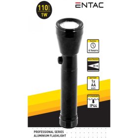 Entac Elemlámpa 1W Alu - 1db AA